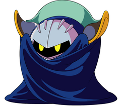 Meta Knight (Alternatively known as Sir Meta Knight) in Kirby Right Back At Ya